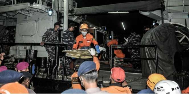 Sudah 19 Kantong Jenazah Korban Sriwijaya Air SJ-182 Dikirim ke DVI