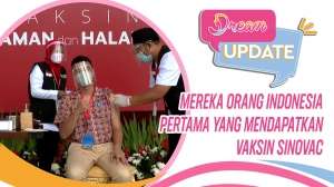 Mereka Orang Indonesia Pertama yang Mendapat Vaksin Sinovac