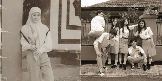 Potret Seleb Bergaya Ala 90-an, Dian Sastro Bikin Pangling