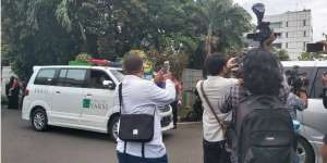 Detik-detik Jenazah Syekh Ali Jaber Tiba di Ponpes Daarul Quran