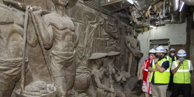 Warisan Relief Soekarno di Sarinah Bikin Erick Thohir Terkejut