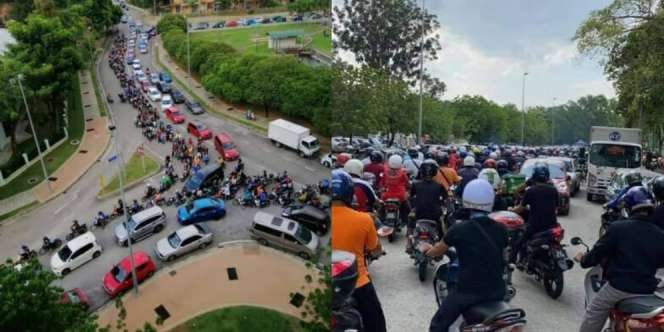 Demi Ayam Gratis, Warga Rela Berdesakan dan Abaikan Protokol Kesehatan