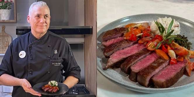 Serunya Chef Sean MacDougall Masak Sei Daging Sapi di Indonesian Meat Cuisine