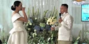 9 Momen Lamaran Vicky dan Kalina, Nangis Ingat Azka Corbuzier