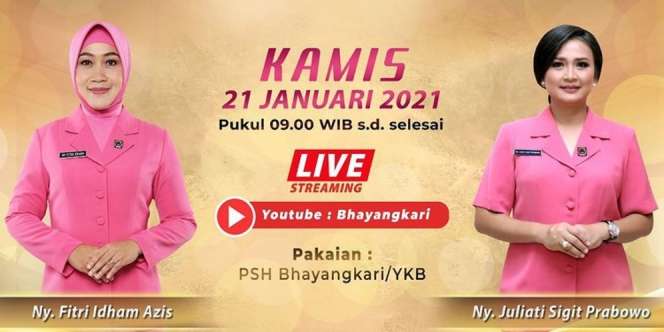 Potret Istri Calon Kapolri Jenderal Listyo, Sederhana dan Cantik
