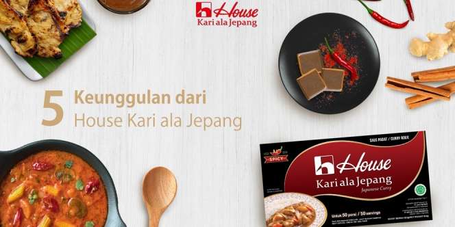 5 Keunggulan Bumbu House Kari Ala Jepang, Bikin Masakan Rumahan Selezat Restoran