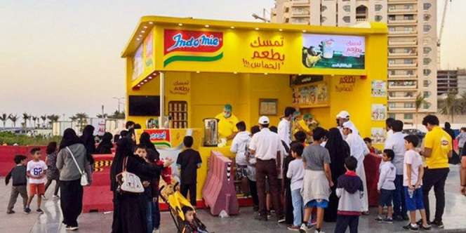 Indomie Jadi Jajanan Favorit Lintas Generasi di Saudi