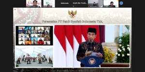 Diresmikan Presiden Jokowi, Bank Syariah Indonesia Resmi Beroperasi