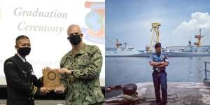 Gagal Jadi Paskibraka, Perwira Muda TNI AL Ini Siswa Terbaik US NAVY