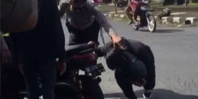 Niatnya Bikin Pemilik Knalpot Bising Jera, Polisi Lupa Motornya Ternyata Matic