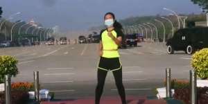 Kata Instruktur Aerobik Viral Senam di Tengah Kudeta Myanmar: Saya Tak Mengejek