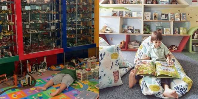 Fasilitas Komplit, Ini Penampakan Area Bermain 10 Anak Laki-Laki Seleb Tanah Air