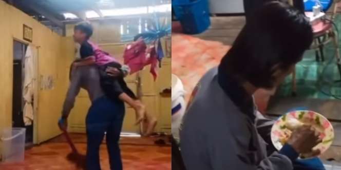 Sedih, Ayah Santap Makanan Sisa Anak, Hanya Nasi Tambah Kecap