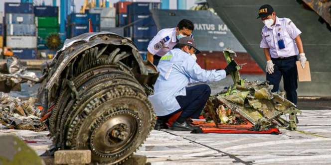 KNKT Ungkap Rekaman Data Jatuhnya Sriwijaya Air SJ-182
