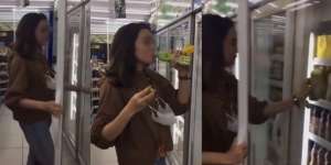 Viral Gadis Cuma Cicipi Minuman di Minimarket dan Kembalikan Lagi ke Kulkas