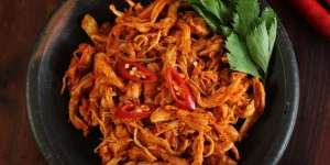 Resep Lauk Praktis, Ayam Suwir Legit
