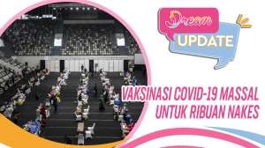Vaksinasi Covid-19 Massal untuk Ribuan Nakes 