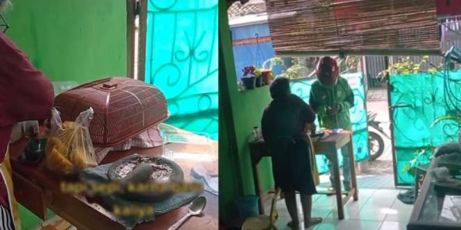 Bikin Haru, Pemuda Menyamar Jadi Pembeli Demi Lariskan Dagangan Ibu