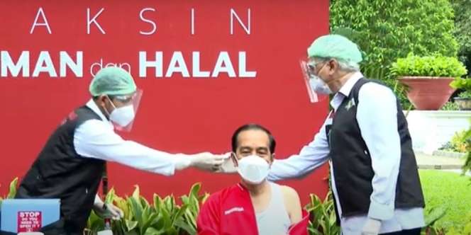 Jokowi: Mari Kita Sama Berjuang Mengakhiri Pandemi Dengan Disiplin Prokes