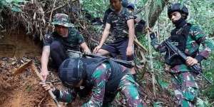 TNI Temukan Seribuan Peluru Bukti Indonesia Pernah Perang dengan Malaysia