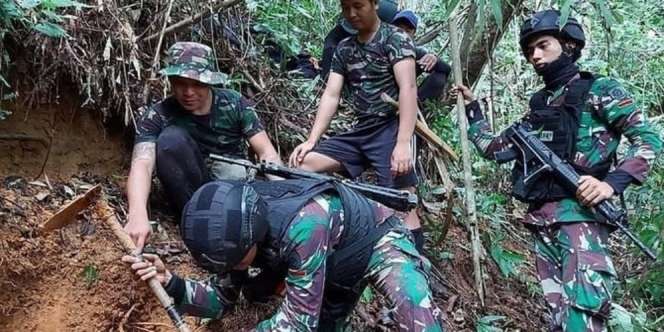 TNI Temukan Seribuan Peluru Bukti Indonesia Pernah Perang dengan Malaysia