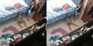 Dua Balita Santai Terkunci di Kamar, Emaknya Panik