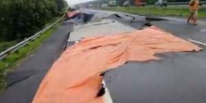 Ini Penyebab Tol Cipali KM 122 Amblas Versi PVMBG