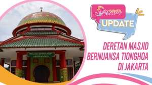 Deretan Masjid Bernuansa Tionghoa di Jakarta