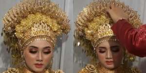 Viral Pengantin Wanita Bermahkota 4 Kg Muntah dan Nyaris Pingsan di Pelaminan