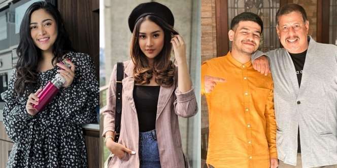 Potret 8 Selebgram Bareng Ayah, Papa Anya Geraldine Curi Perhatian