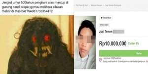 10 Barang Jualan Paling Aneh di Online Shop, Minat Beli Jenglot Umur 500 Tahun?