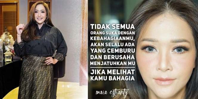 35 Kata Bijak Maia Estianty Tentang Karma dan Kehidupan, Ngena Banget