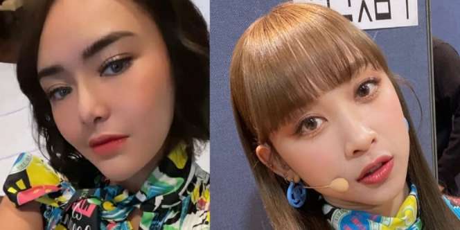 Gaya Kompak Amanda Manopo dan 3 Seleb Korea Berbusana Mewah