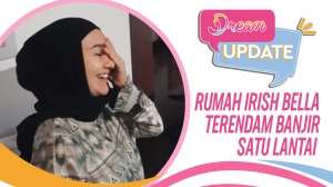 Penampakan Rumah Irish Bella Terendam Banjir Satu Lantai