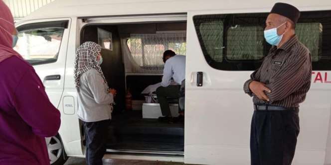 Sedih.. Dikira Dijemput Ayah, Ternyata Mobil Bawa Jenazah Ayah