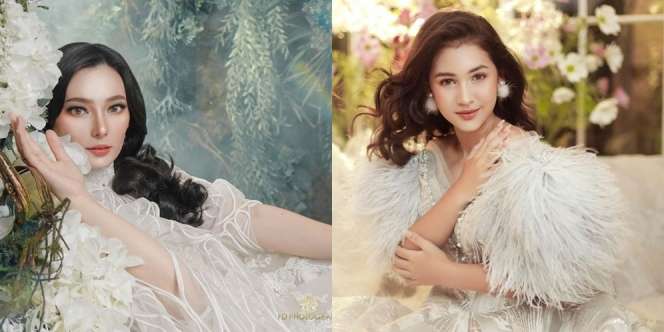 Pemotretan 6 Seleb Cantik, Tampil Memukau Ala Putri Kerajaan