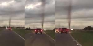 Dari Jauh Dikira Angin Tornado, Saat Didekati Ternyata Kawanan Nyamuk