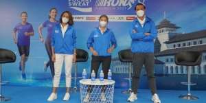 Tips Melanie Putria dan Daniel Mananta untuk Berlari Lebih Nyaman