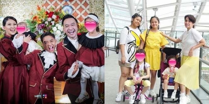 Potret Kebersamaan 6 Seleb Bersama Anak Angkat, Selalu Kompak