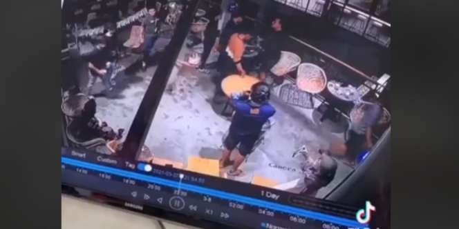 Bikin Pesta Kejutan, Aksi Pengunjung Kafe Bikin Geram
