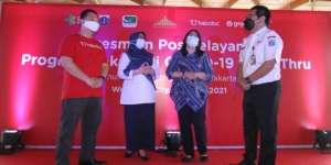 Drive Thru Vaksinasi Covid-19 Hadir di Cengkareng, Pemotor Bisa Ikutan