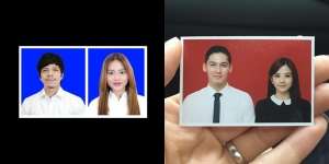 Potret Wajah Asli 10 Seleb Cantik di Pasfoto Buku Nikah