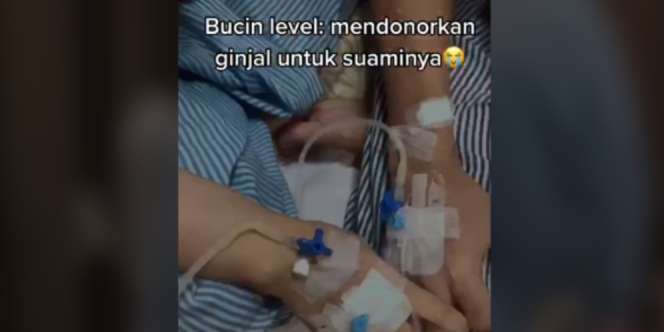 Bukti Cinta Sejati, Istri Donorkan Satu Ginjalnya Untuk Sang Suami