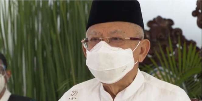 Wapres Ma'ruf Amin Jelaskan Sebab Vaksin Tak Batalkan Puasa Ramadan