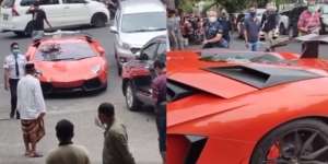 Pakai Lamborghini Saat Sholat Jumat, Netizen: Yang Nyetir Pakai Swallow?
