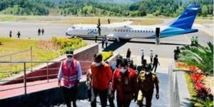 Pangkas Tiga Bukit, Bandara Toraja Bikin Kagum Jokowi