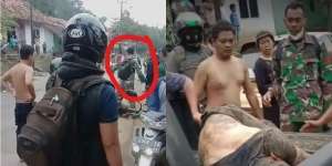 Aksi Anggota Kostrad TNI Selamatkan Maling yang Nyaris Tewas Dihajar Massa