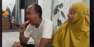 Akibat Suami Terlalu Fokus Nonton Ikatan Cinta, Kena Prank Istri!