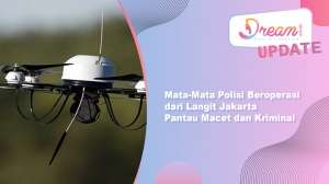 Mata-Mata Polisi Beroperasi dari Langit Jakarta