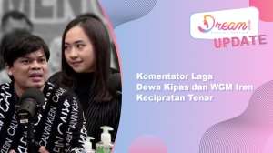Komentator Laga Dewa Kipas dan WGM Iren Kecipratan Tenar 